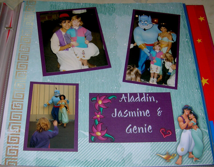 Aladdin, Jasmine &amp; Genie