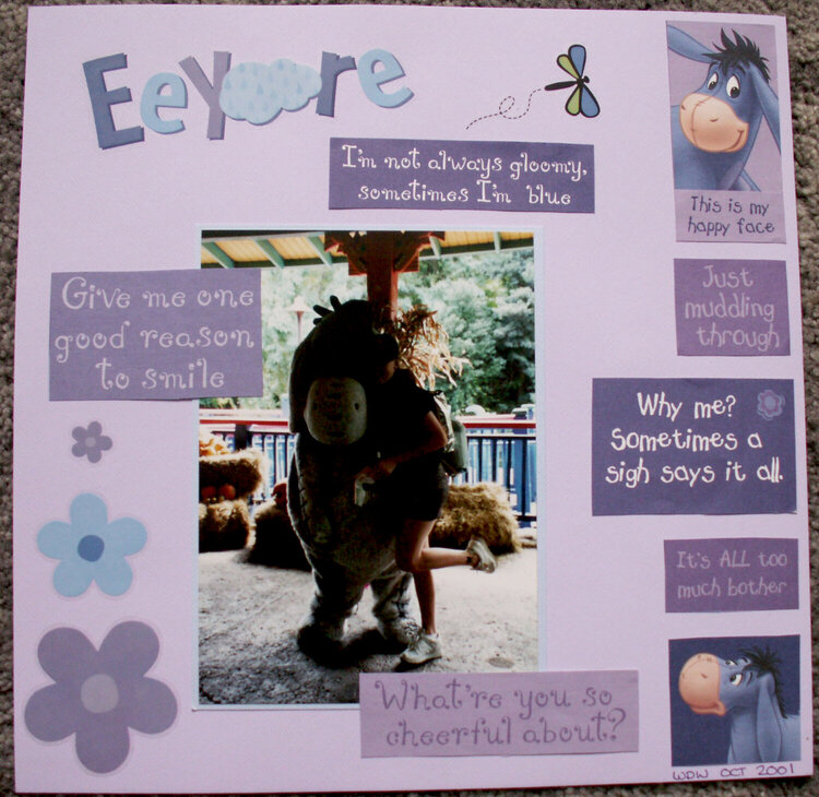 Eeyore (Animal Kingdom 2001)