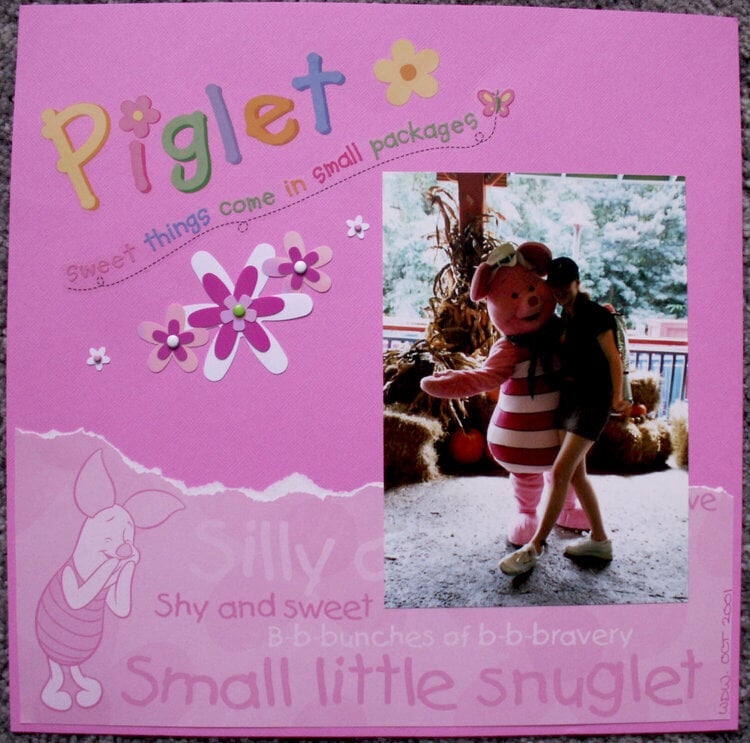 Piglet (Animal Kingdom 2001)