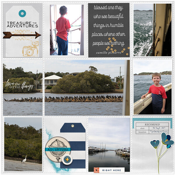 ferry trip pocket page