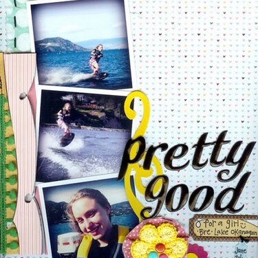 Pretty Good - for a girl ;)  American Crafts