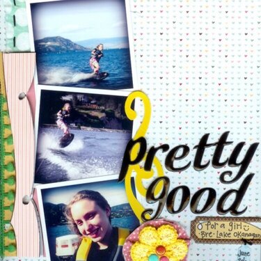 Pretty Good - for a girl!  American Crafts