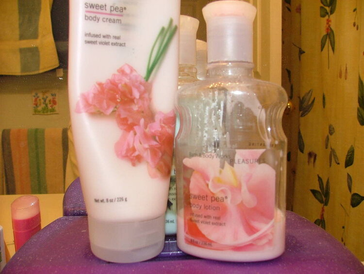 #8 Body lotion. 3 pts.
