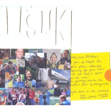 Thank you card; inside