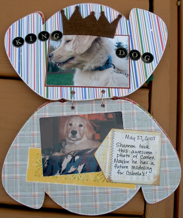 Comet: Family Dog Mini Book-pages 4 &amp; 5