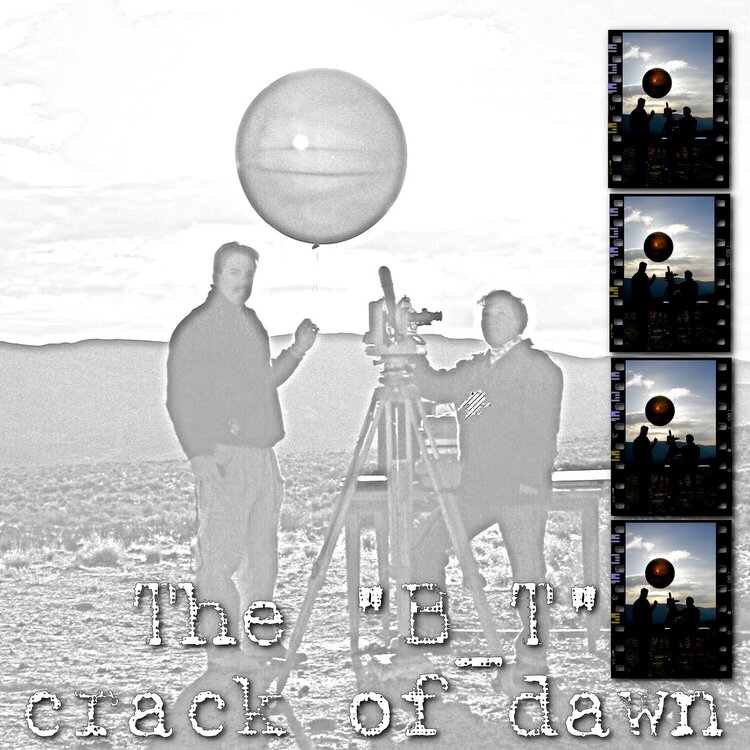 The crack of dawn