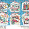 ATC Christmas carol tags