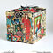 Handmade box with accordion type mini-album