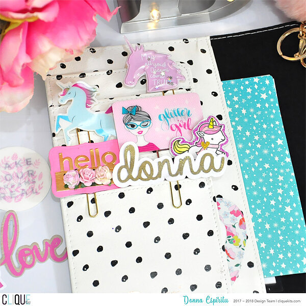 Glitter Girl collection_Planner Setup