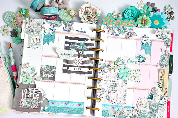 May 2018 planner spread