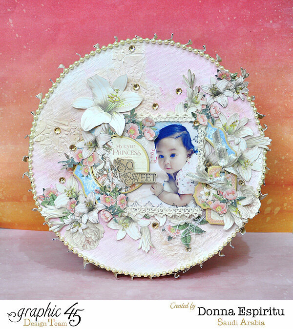 so sweet altered canvas