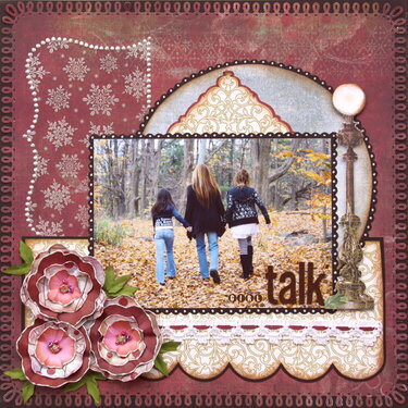 Girl Talk  **MY CREATIVE SCRAPBOOK**