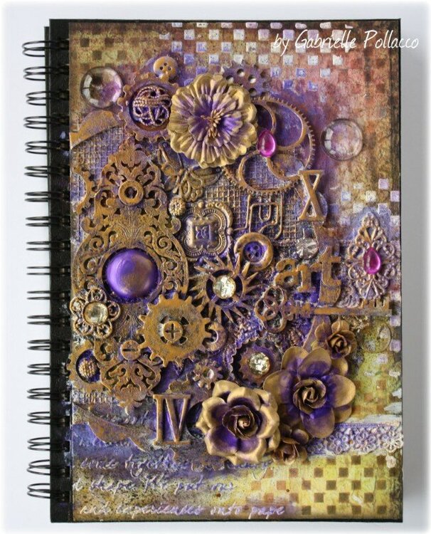 Mixed Media Journal Cover **VIDEO TUTORIAL**