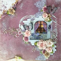 Beautiful **NEW Kit & Video for The Scrapbook Diaries**