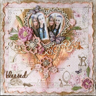 Blessed **Dusty Attic Kit! From The Scrapbook Diaries!**