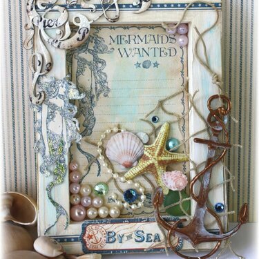 Nautical/Beach Canvas with VIDEO TUTORIAL **GRAPHIC 45 Guest Designer**