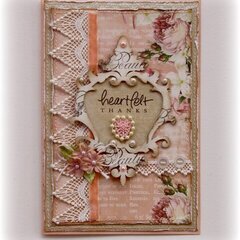 Thank-you Card **Websters Pages & Dusty Attic**