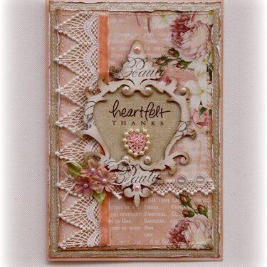Thank-you Card **Websters Pages &amp; Dusty Attic**