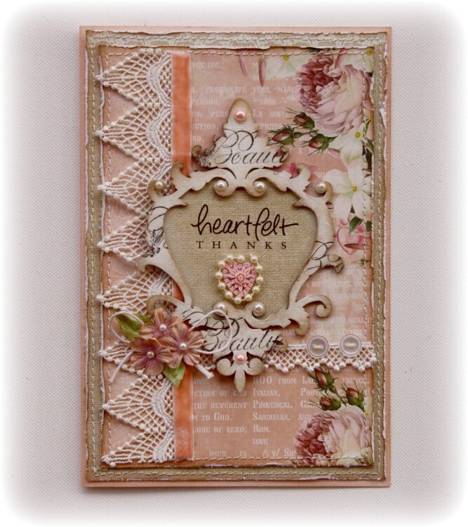 Thank-you Card **Websters Pages &amp; Dusty Attic**