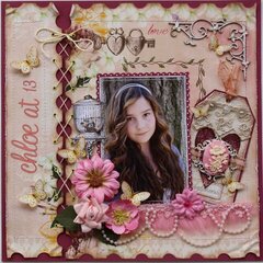 Chloe at 13 **Websters Pages & Dusty Attic**