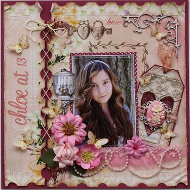 Chloe at 13 **Websters Pages &amp; Dusty Attic**