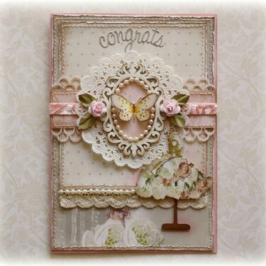 Wedding Congrats Card **Websters Pages &#039;In Love&#039;**