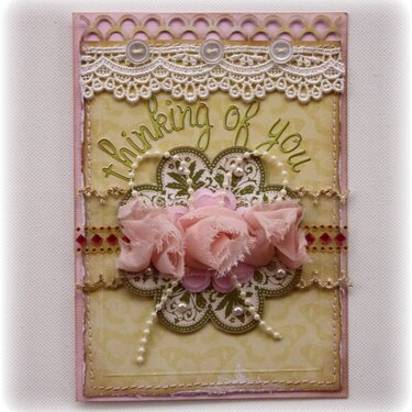 Thinking of You Card **Websters Pages &amp; CardMaps**