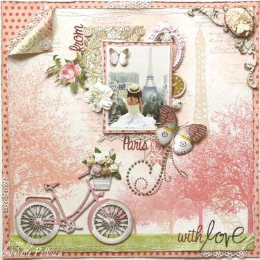 From Paris with Love **NEW!! Dusty Attic & Websters Pages**