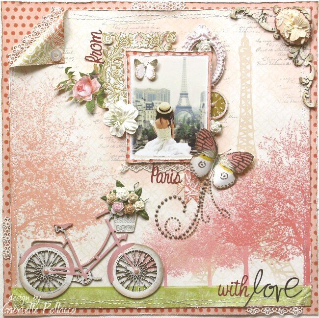 From Paris with Love **NEW!! Dusty Attic &amp; Websters Pages**