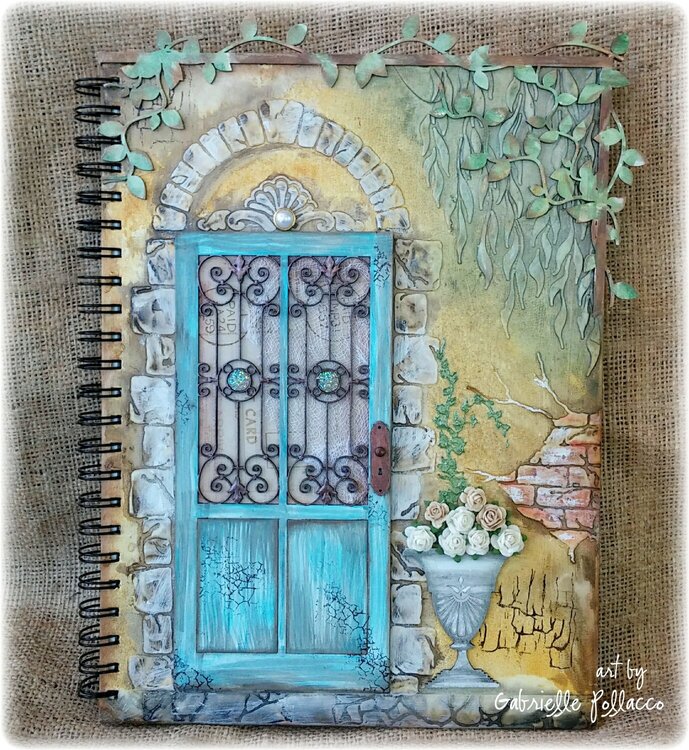 Tuscan Doorway **TCW Stencils I Designed!!!** Plus Video