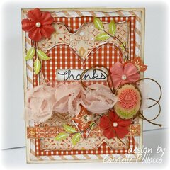 Thank-you Card **Websters Pages & CardMakers Magazine Blog Hop!!**