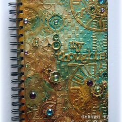 VIDEO TUTORIAL: Steampunk Mixed Media Journal Cover {Cheery Lynn Dies}