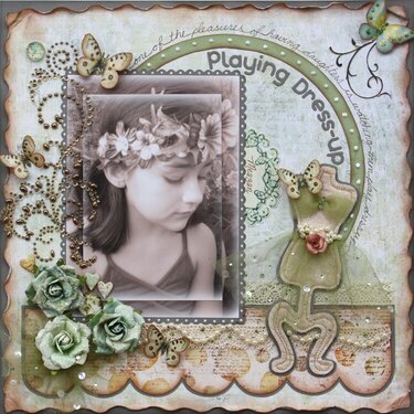 Playing Dress-up  ***MY CREATIVE SCRAPBOOK***