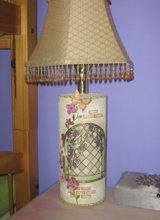 Dusty Attic Lamp