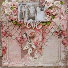 Love **Double Page Kit - The Scrapbook Diaries**