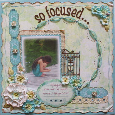 So focused...  **My Creative Scrapbook**