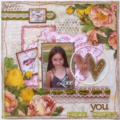 Love You  **MY CREATIVE SCRAPBOOK**