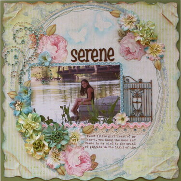 Serene  **MY CREATIVE SCRAPBOOK &amp; NEW PRIMA**