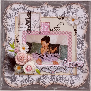 Cute Bebe **MY CREATIVE SCRAPBOOK**