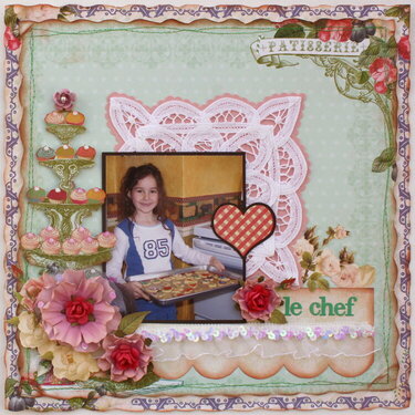 Le Chef **MY CREATIVE SCRAPBOOK**