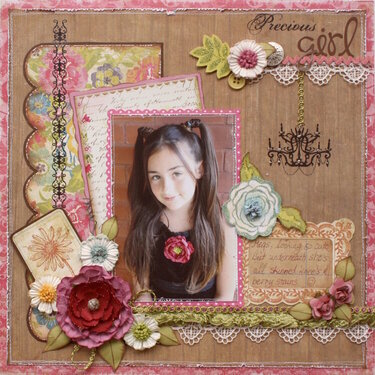 Precious Girl  **MY CREATIVE SCRAPBOOK**