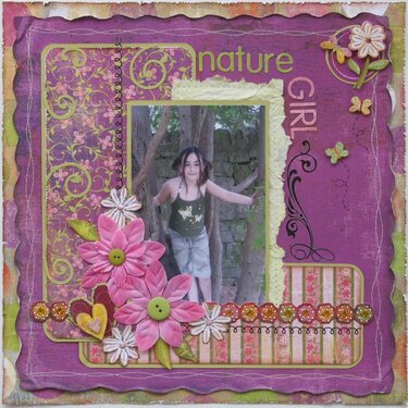 Nature Girl  ***MY CREATIVE SCRAPBOOK***