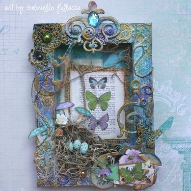 Enchanted Canvas **Bo Bunny Mood Board**