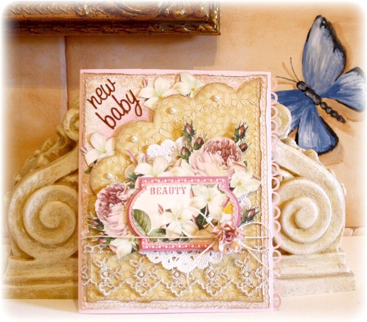 Baby Card **Websters Pages**