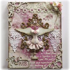 Paris **Shimmerz, Maja Design & Dusty Attic DT's with VIDO TUTORIAL**