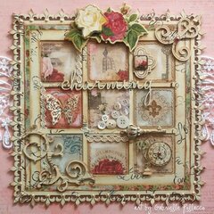 Shabby-Chic Wall Art **BoBunny & Dusty Attic**