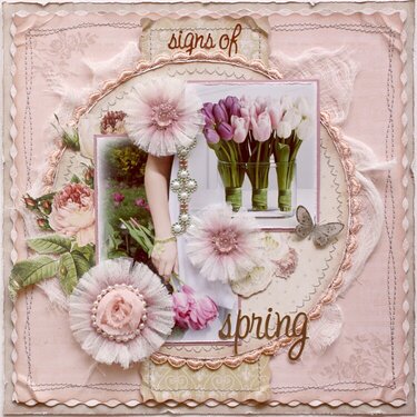 Signs of Spring **BLOOM TUTORIAL** Websters Pages DT