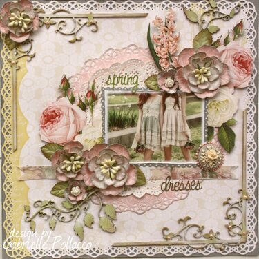 Spring Dresses **Websters Pages DT &amp; Dusty Attic DT**