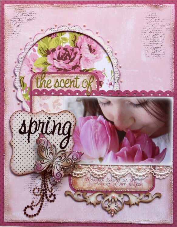 The Scent of Spring  **Dusty Attic &amp; Page Maps** and CONTEST!!!