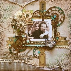 Together **Scrapbook Diaries Page Kit & Tutorial**